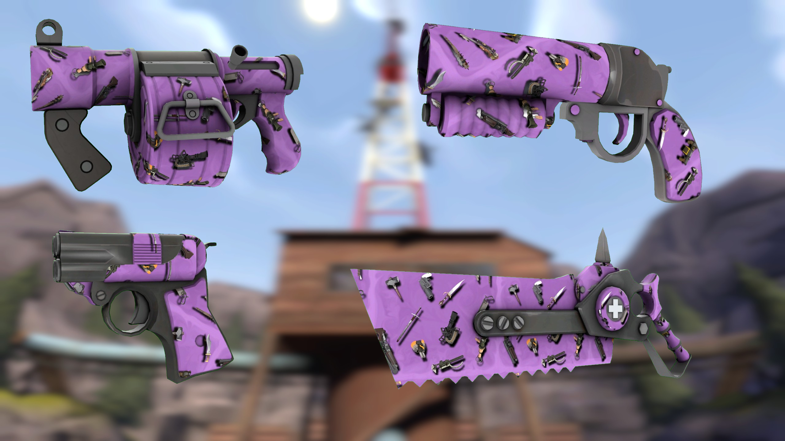 [TF2 mod] The Unpainted (April Fools skin) by Steelhead96 on DeviantArt
