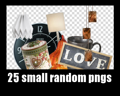 25 Small Random Pngs Pack