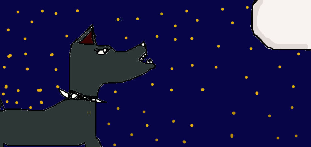 Wolfy Night Sky by pink05005 on DeviantArt