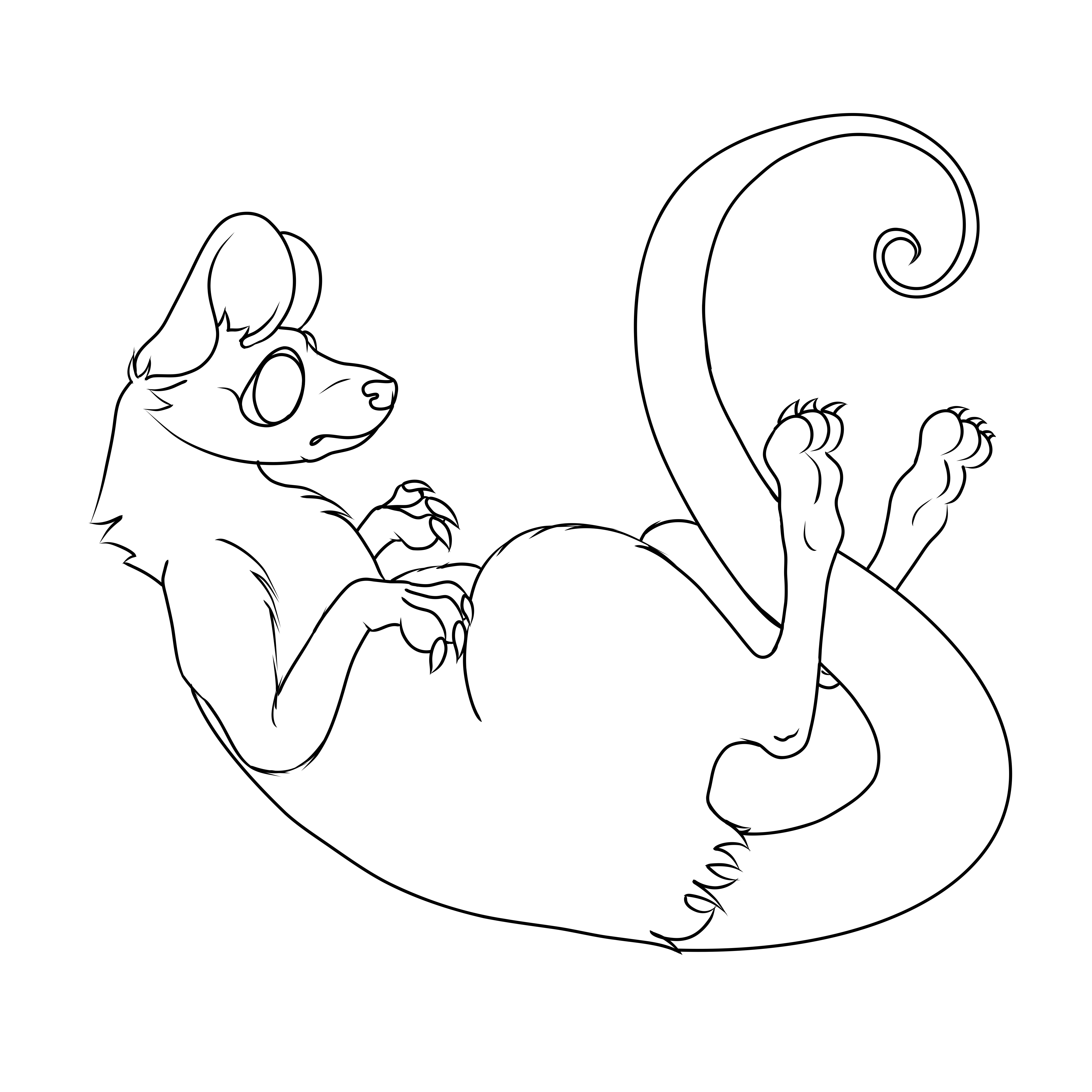 Rato base by dizeasedrat on DeviantArt
