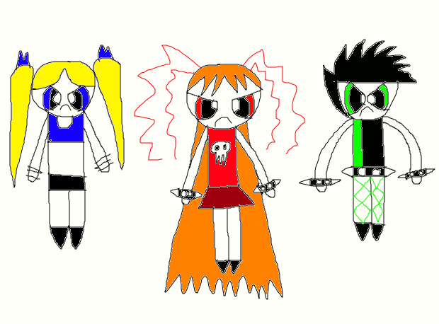 The powerpunk girls by Challenger153 on DeviantArt