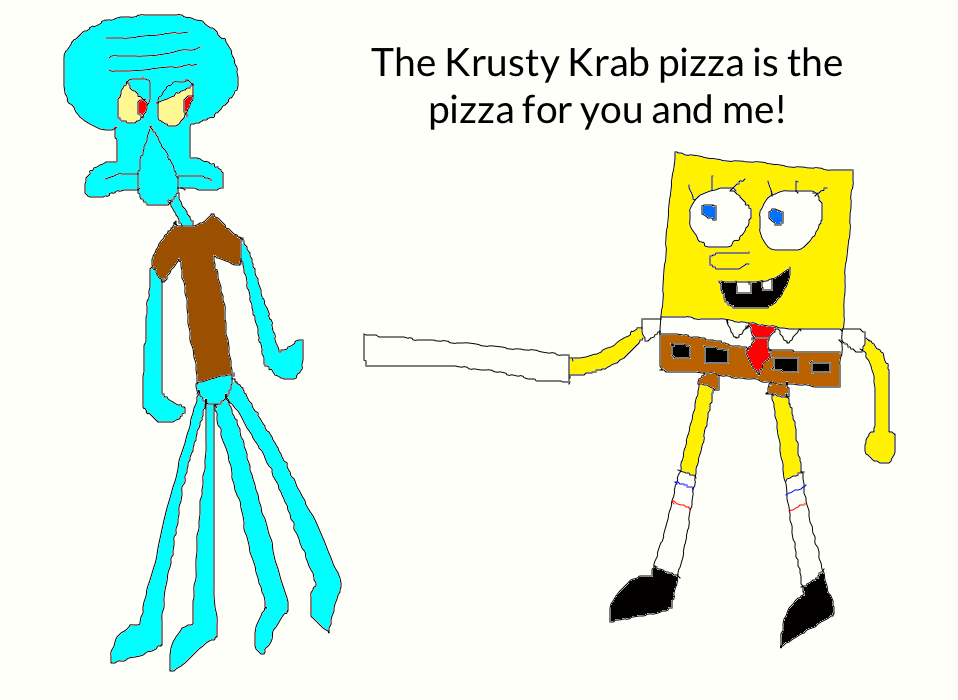 Krusty Krab pizza by Challenger153 on DeviantArt
