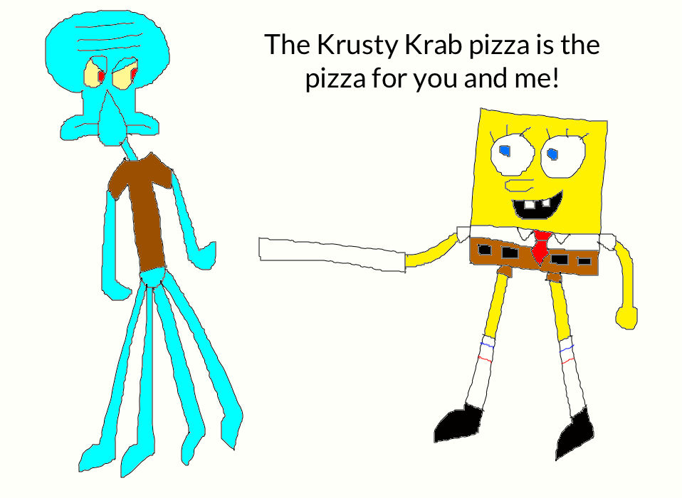 Krusty Krab pizza by Challenger153 on DeviantArt