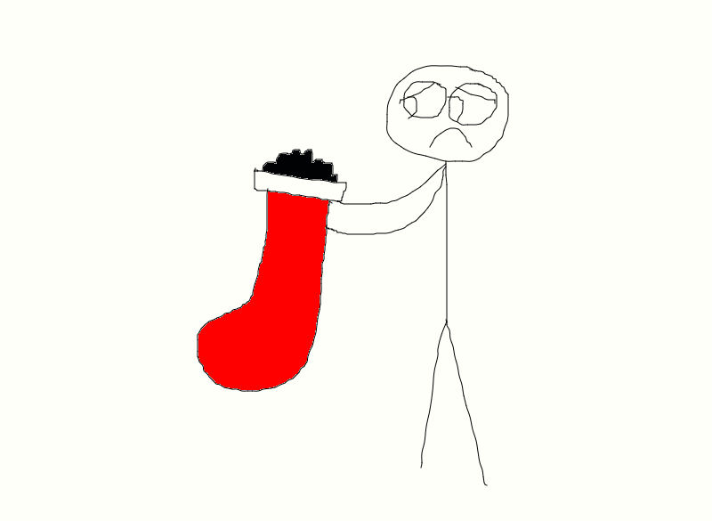 Coal on Christmas by Challenger153 on DeviantArt