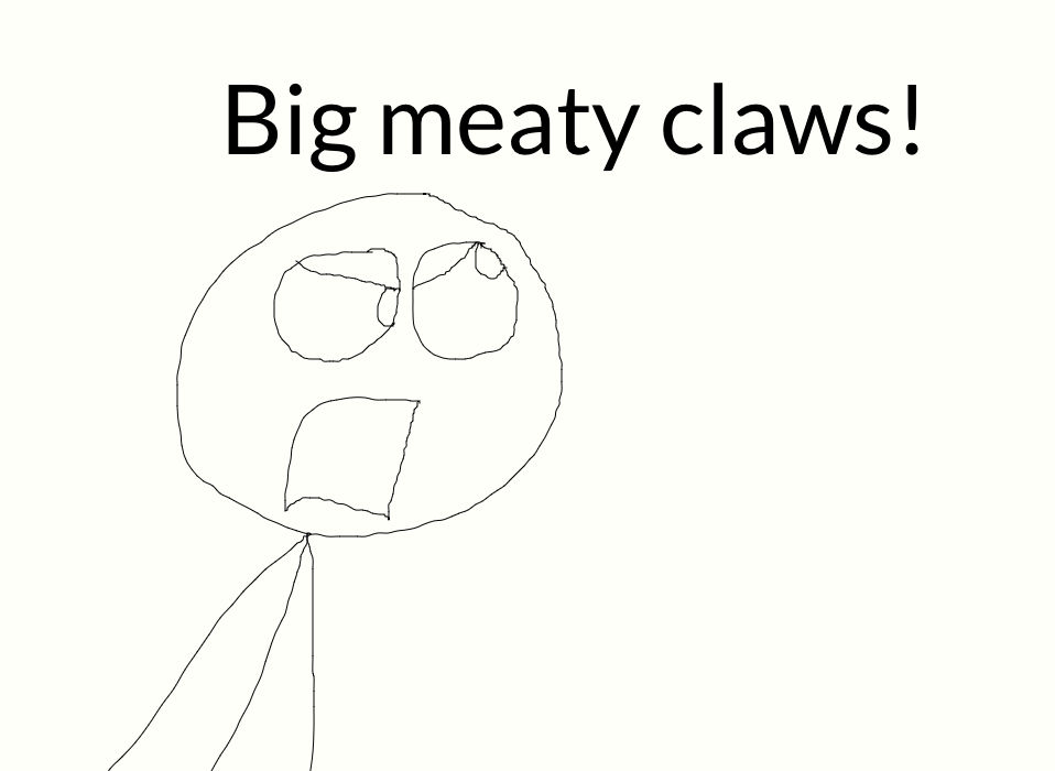 Big meaty claws by Challenger153 on DeviantArt