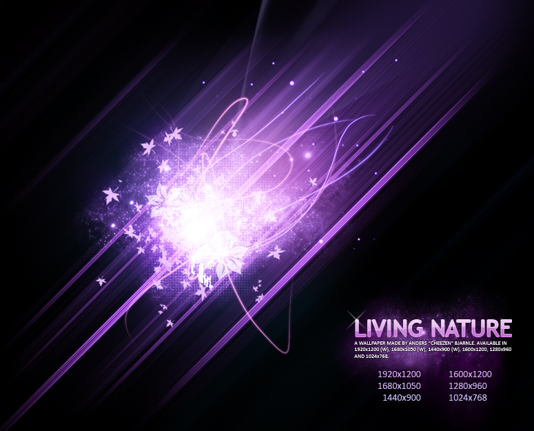 Living Nature - Purple