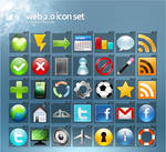 web 2 icon set