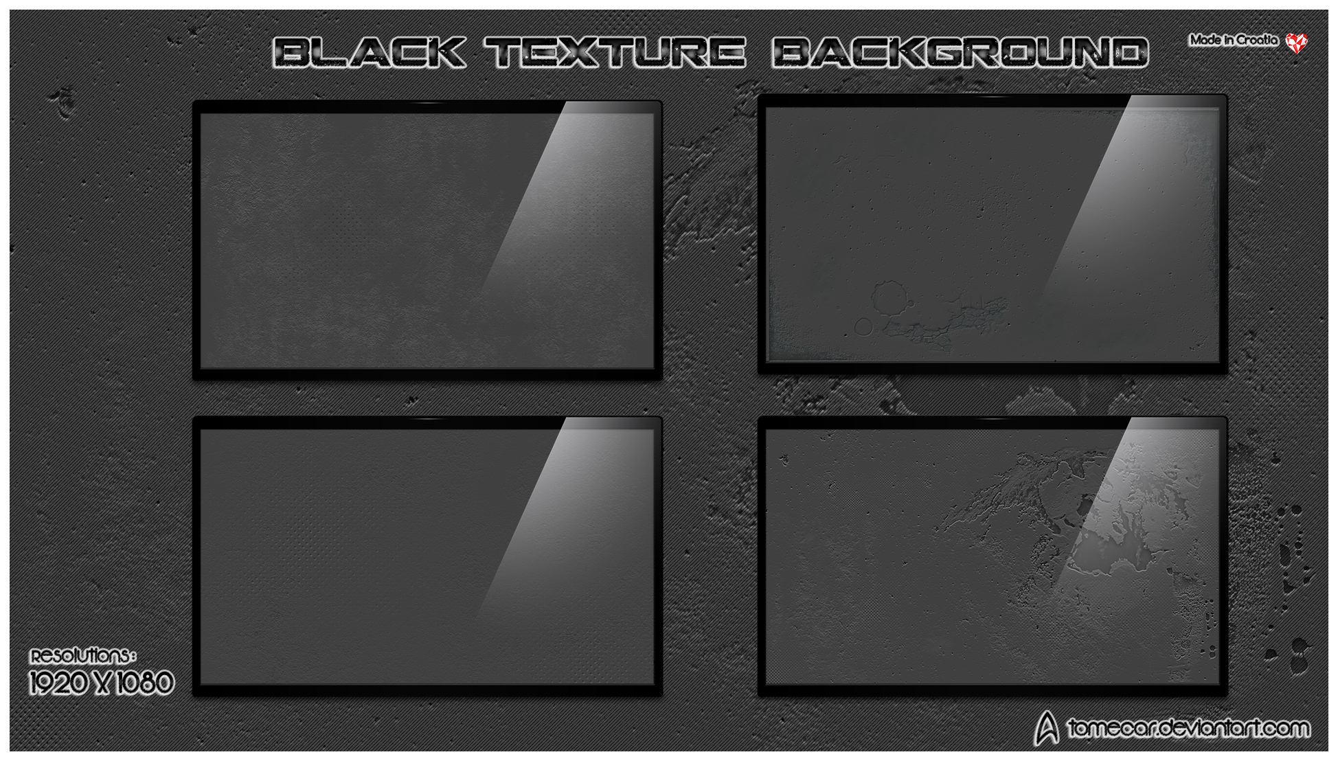 Black Texture Background