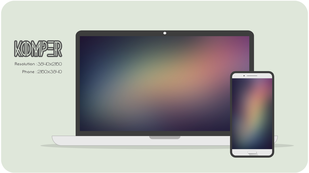 Minimal Desktop Background: Komper by PassMater on DeviantArt