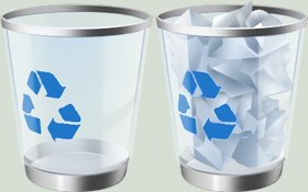 recycle bin icon windows 7