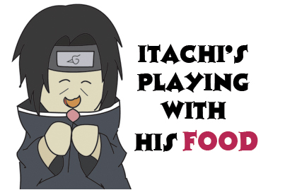 Itachi Plays With Dango Flash