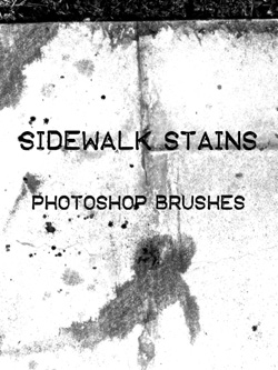 sidewalk stains