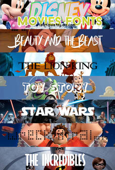 +Disney Movies Fonts