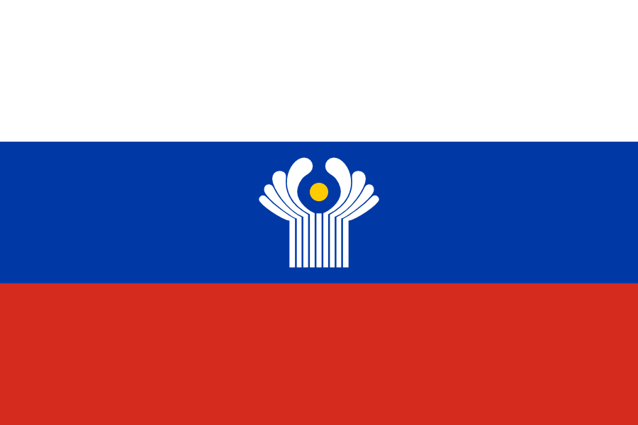 Combined flag of language: Russian