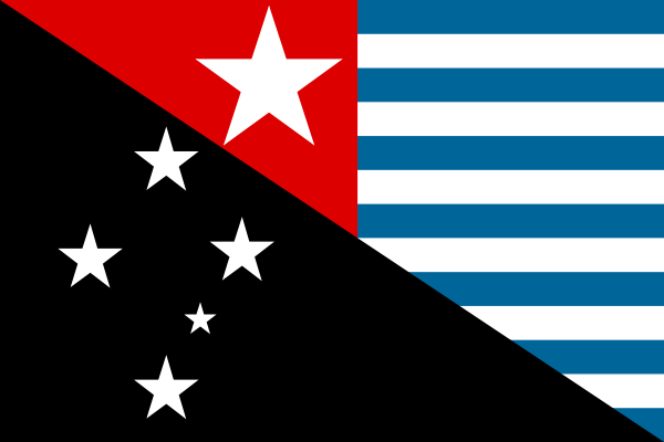 Unification flag of New Guinea