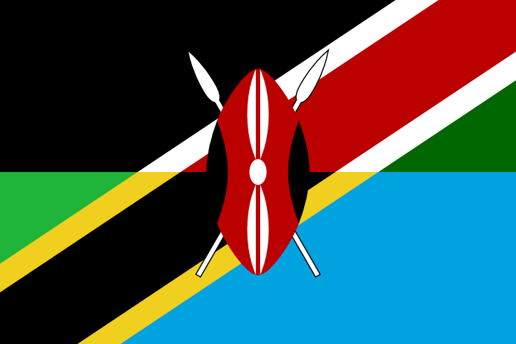 Combined flag of language Swahili by hosmich on DeviantArt