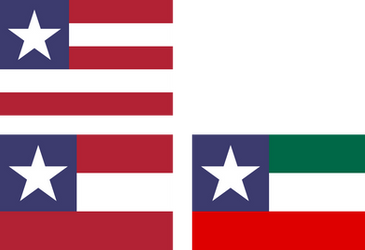 Variant flags of the United States and NAU