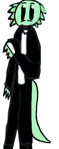 gentlemen Lizard or Mr.Lizard by SacredSquishy on DeviantArt