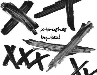 X brushes.