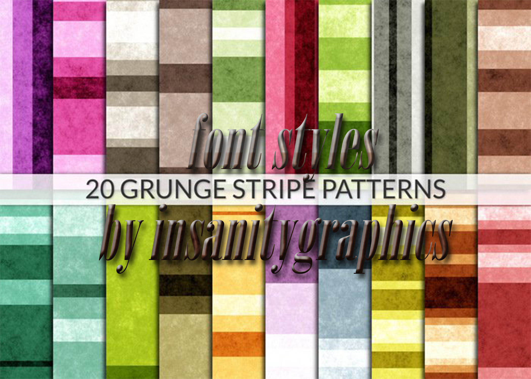 20 Grunge Stripe Styles by Insanitygraphicss on DeviantArt