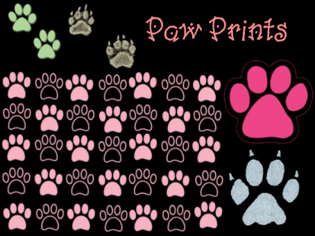 Paw Print Brush Set by Tink ling on DeviantArt