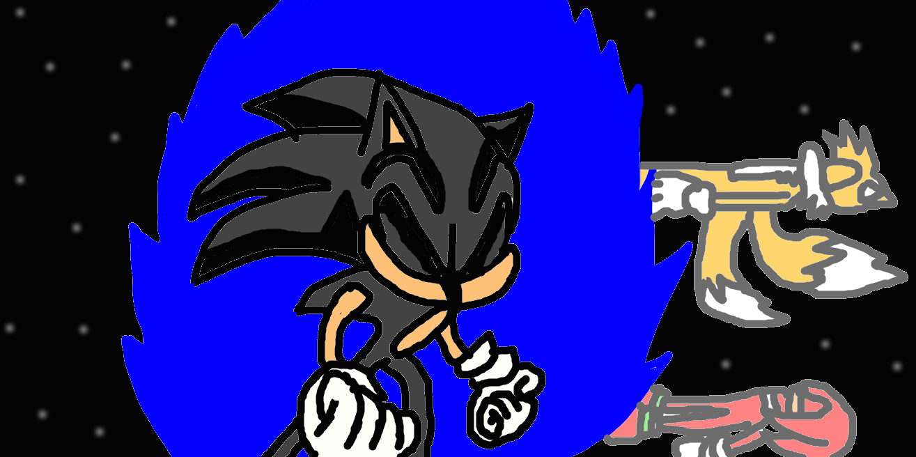 Doomguy Angry at Dark Sonic by SuperNaturalBoden on DeviantArt