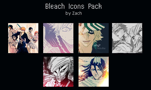 Bleach Icon Pack by ZachProduction on DeviantArt