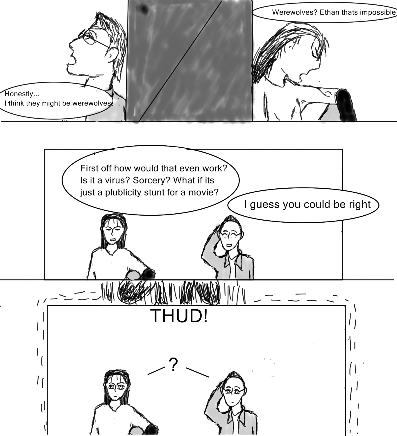 The wolf comic page 5 chapter 1 by shadowreaper20 on DeviantArt
