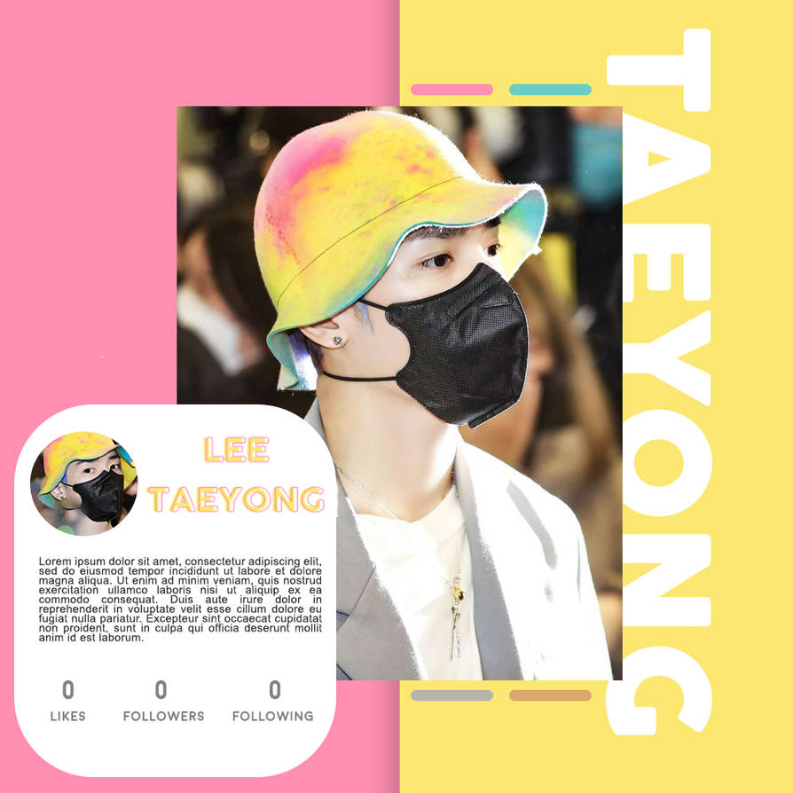 Template01 Taeyong By Luvietown by luvietown on DeviantArt