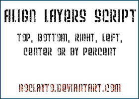 Align Layers Script