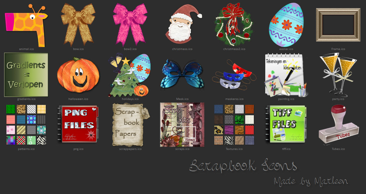 Scrapbook Icons