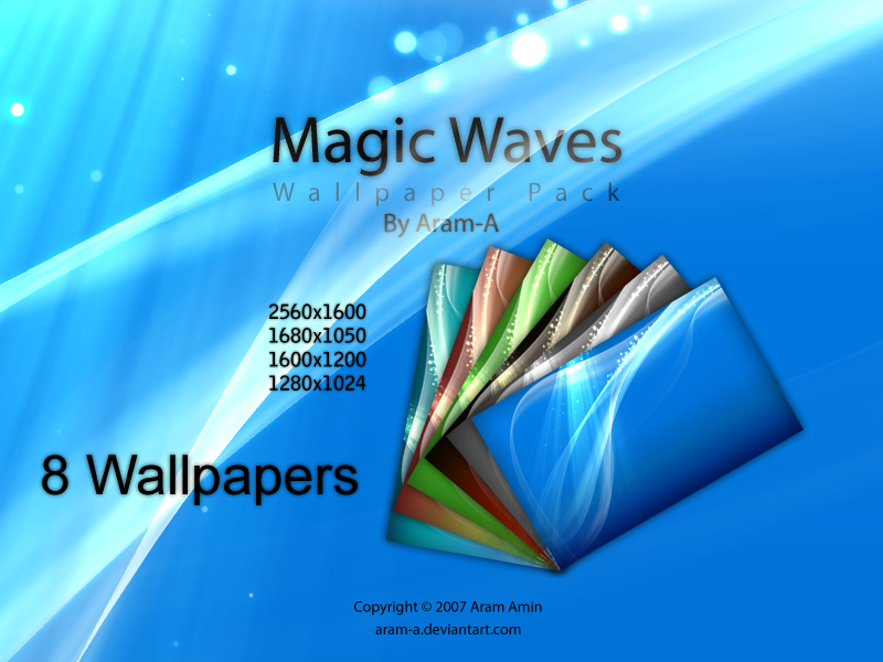 Magic Waves - wall. pack