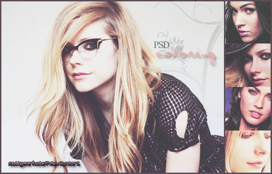 PSD COLOR: Avril Lavigne I