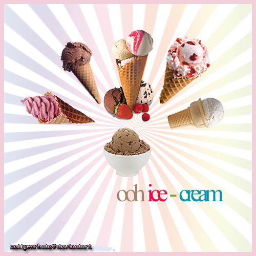 PNG's: Ice Cream Pack. by sellyourhate