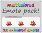 Multicolored Emote Pack