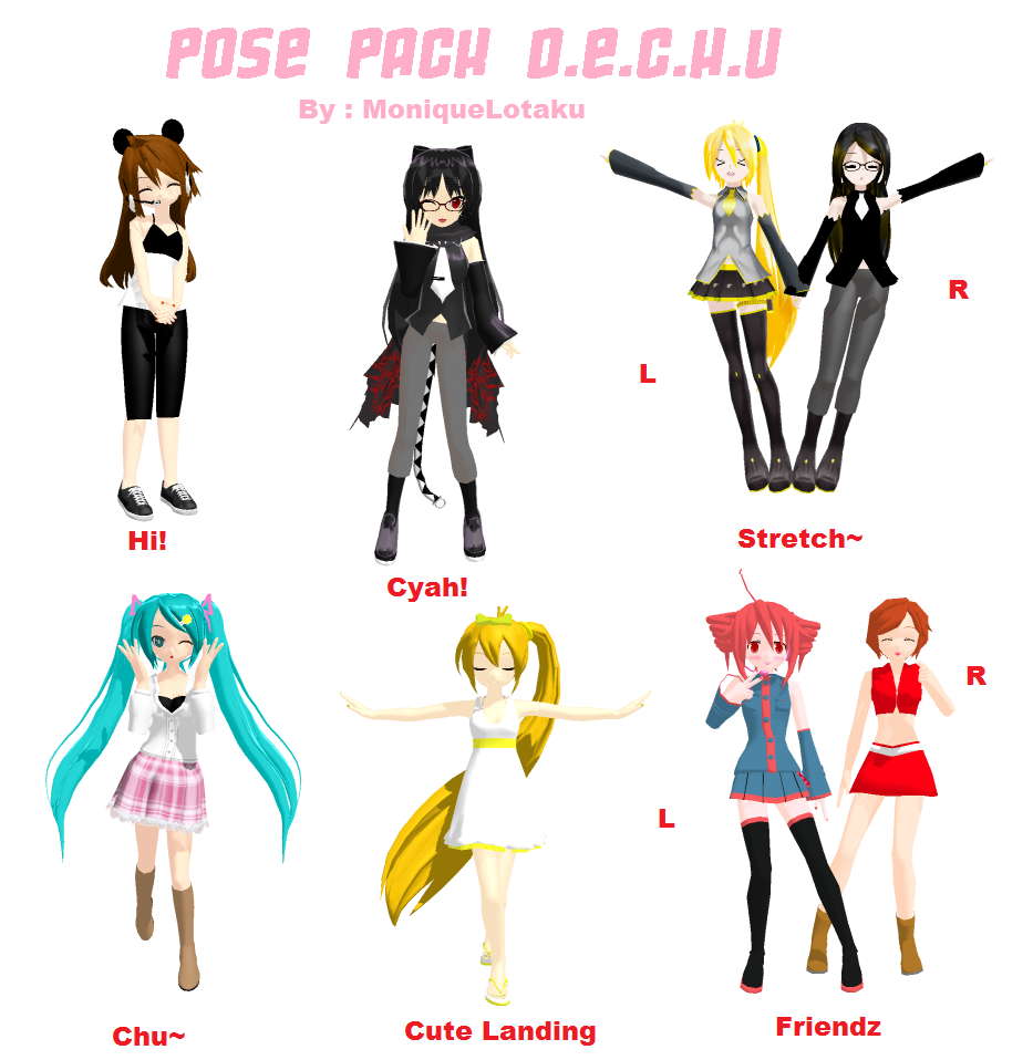 Featured image of post Cute Mmd Poses