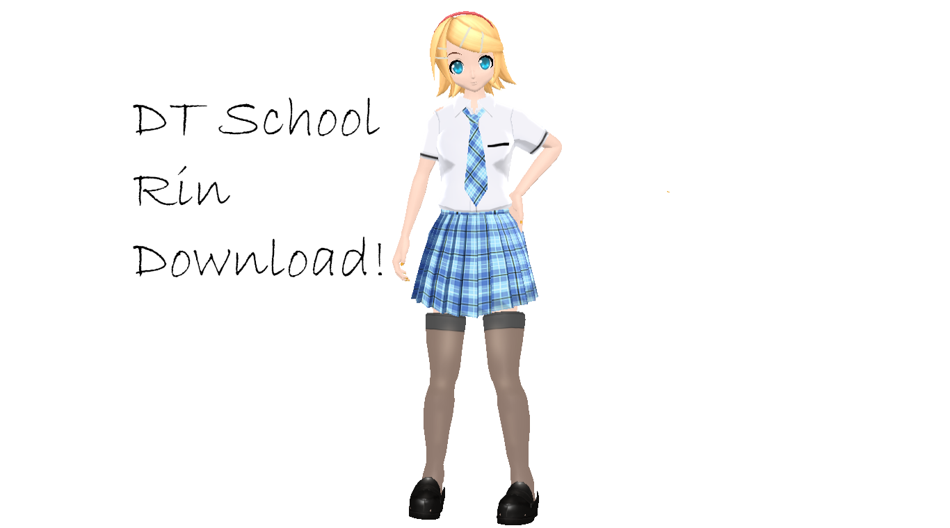 MMD NEWCOMER DT School Rin