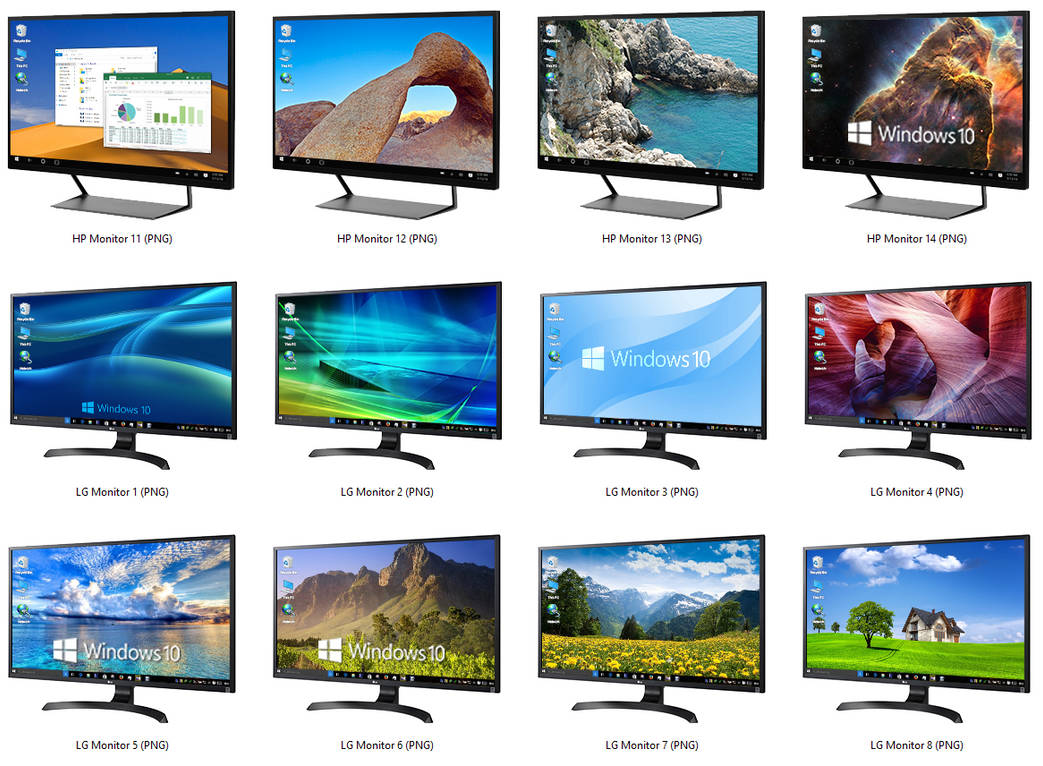 Monitor Icons by JeremyMallin