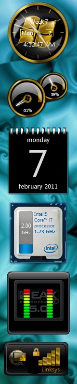 Windows 7 Signature Gadgets