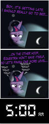 TwiVPC #18 - Night Owl (Pony) by MrKat7214