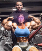 Female Muscle Growth on SuperFemmeFantasy - DeviantArt