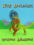 Wire Applejack rotation Animation by Malte279
