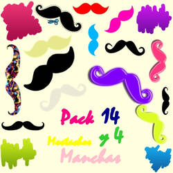 Pack de Mostachos y Manchas(Formato RAR)