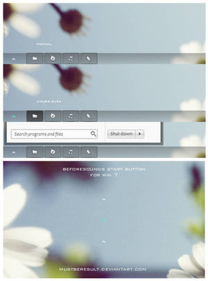 Beforesounds start button Win7
