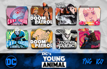 DC Rebirth MEGA Icon Pack v11 - Young Animal