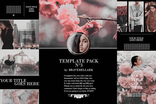 Template Pack-3 By Bravemellark