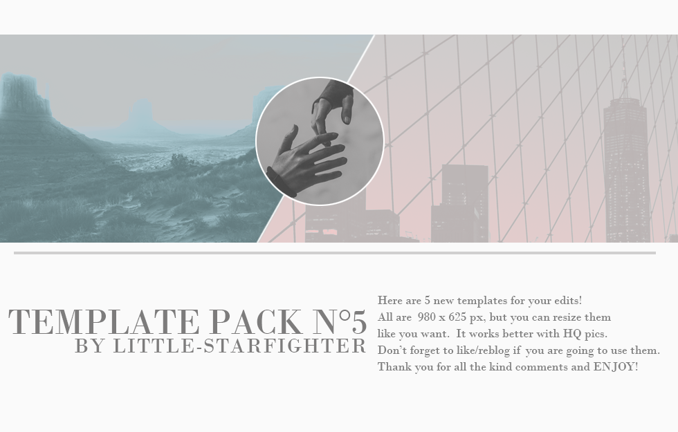 Template Pack 5 By little-starfighter by daria-morgendorffers on DeviantArt