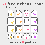 64 Free Website Icons Pack