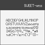 [SWEET-ness] Pixel Font