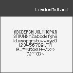 [LondonMidland] Pixel Font